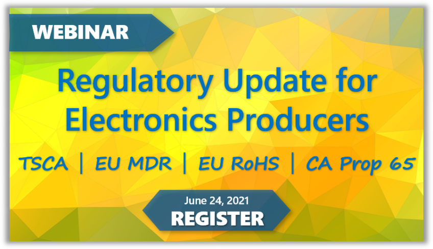 Environmental Regulations Affecting Electronics Webinar Greensoft