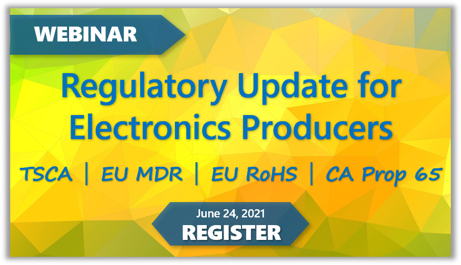 Environmental Regulations Affecting Electronics Webinar Greensoft