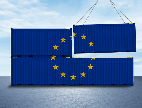 Containers,EUflag containers-eu-flag