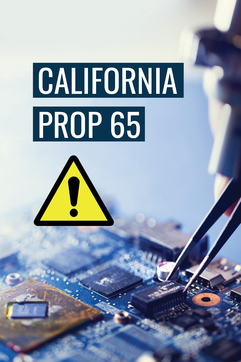 Aug 2023 California Prop 65 List 3 Chemicals Added GreenSoft