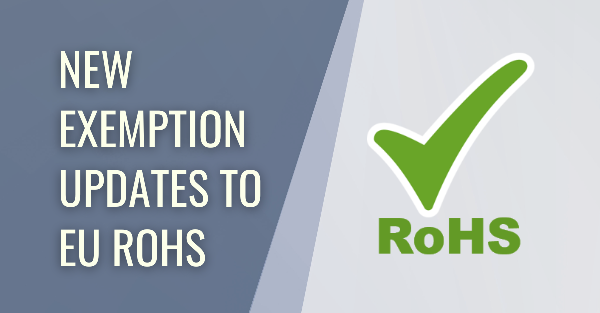 EU-ROHS-Exemptions