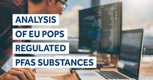 EU Persistent Organic Pollutants Regulated PFAS