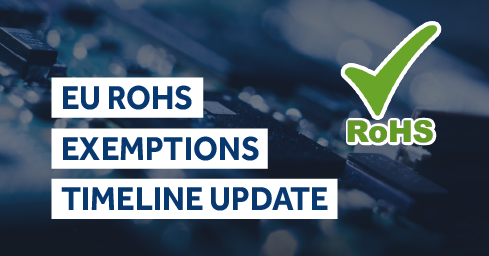 EU RoHS Exemptions Update