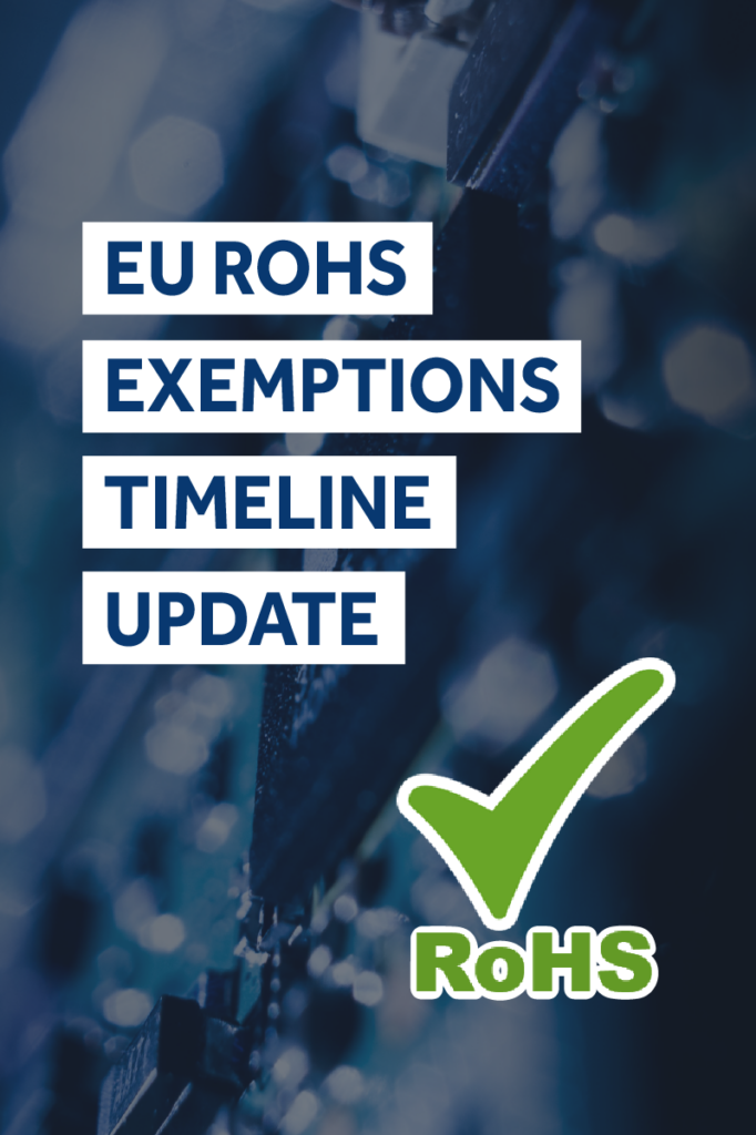 EU RoHS Exemptions Update