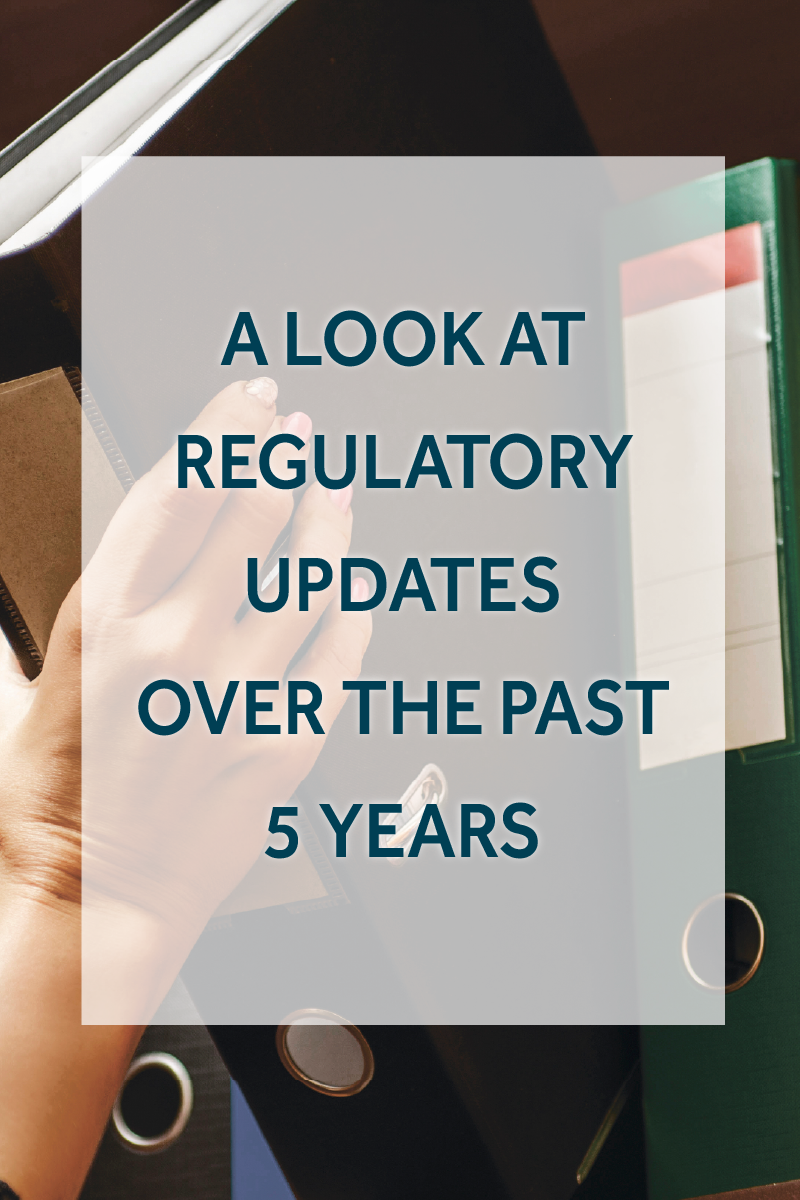 Staying Ahead of the Curve: A Look at Regulatory Updates over the Past ...