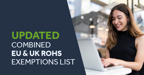 Updated RoHS Exemptions List