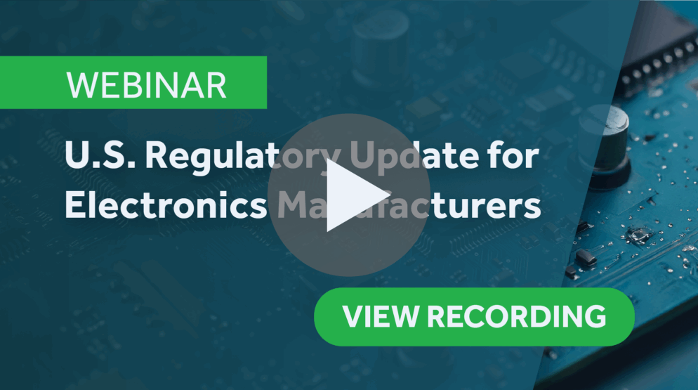 US Regulatory Update Webinar